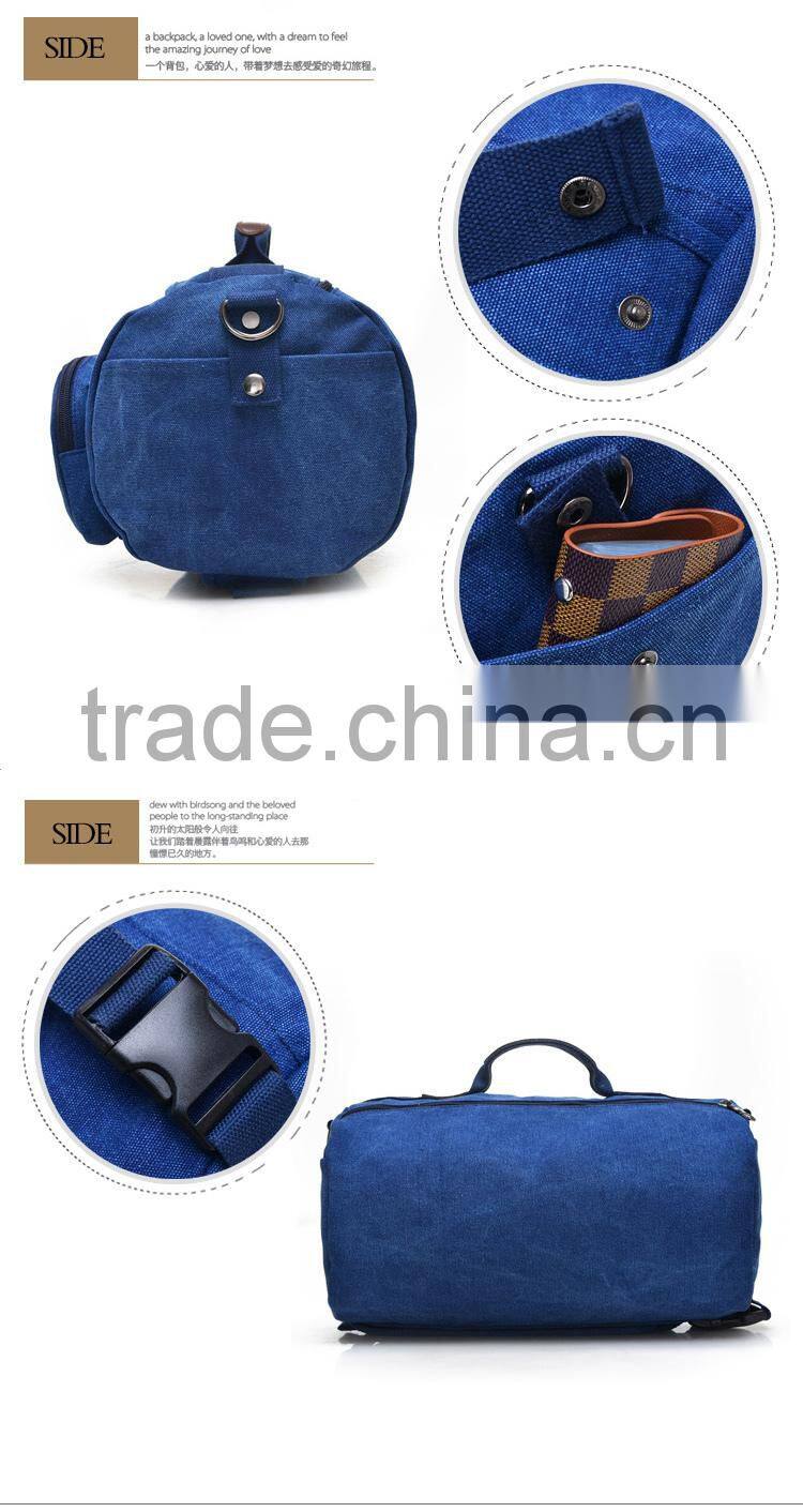 wholesale canvas backpack new fashion stylish sport bucket backpacks