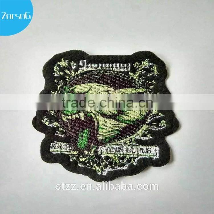 Hot sale hot melt woven patch