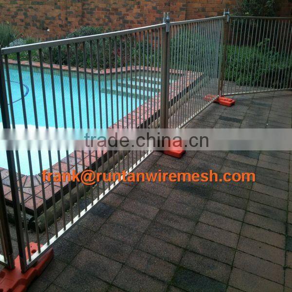 factory 2014 steel hot dipped galvanized welded temporary construction fence