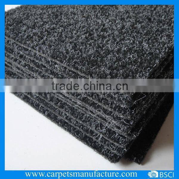 Non-woven needle punched polyester frieze carpet