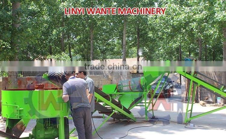 WANTE BRAND WT2-10 clay brick making machine no need burn for sale