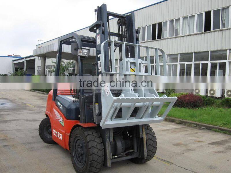 Forklift Attachment Hinged Fork