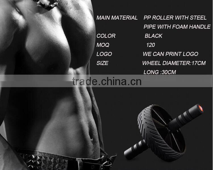 Brand New No Noise Green Abdominal Wheel Ab Roller With Mat For Exercise Fitness Equipment