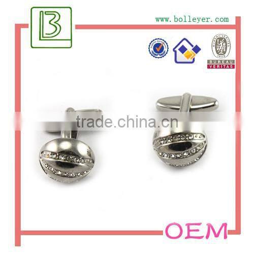 personalised silver funky classic cufflinks