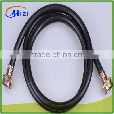 Plastic flexible washing machine drain hose