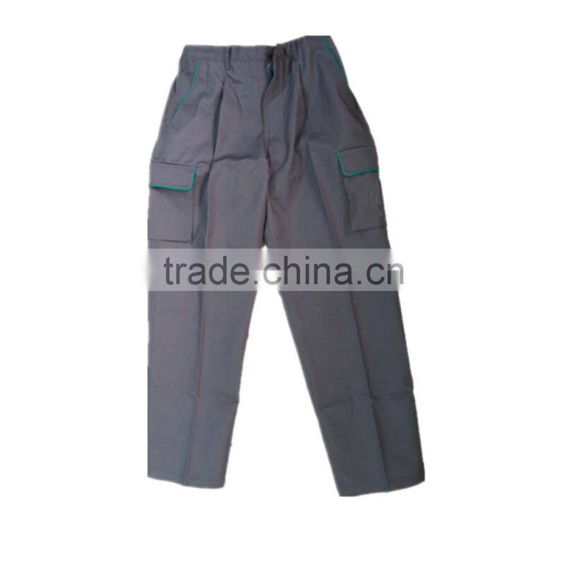 High quality Rip-stop Multi-pockets Mens Cargo Work Pants Made in China
