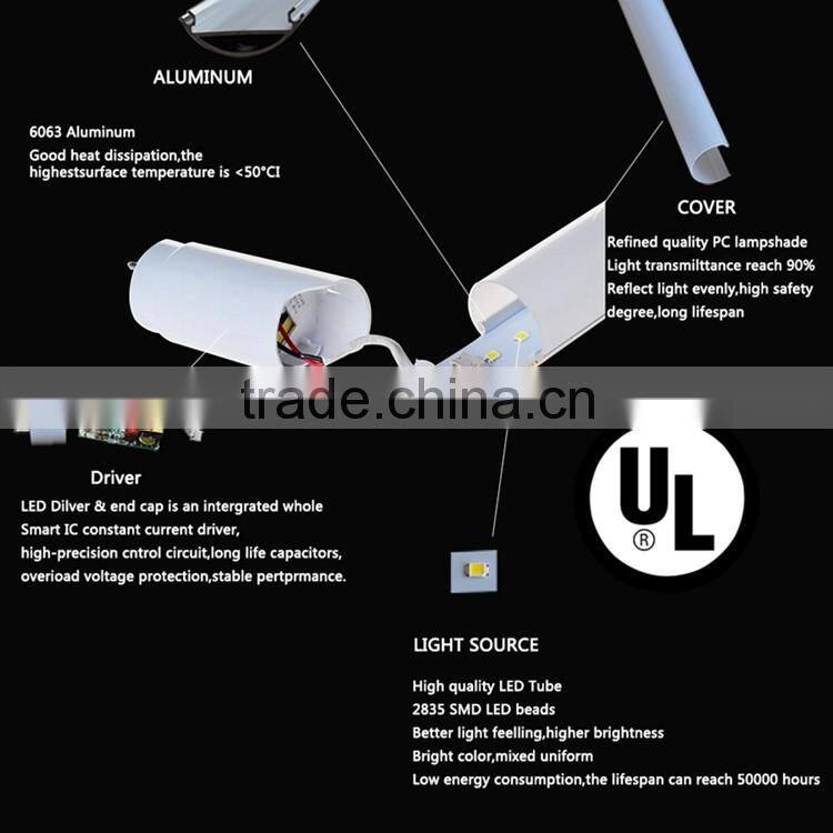 Super quality hot selling 5ft ul led tube light