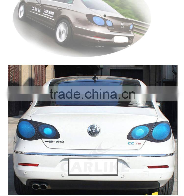 12"x394" New Arrival High Grade Glitter Light Black Car Headlight Wrap Film