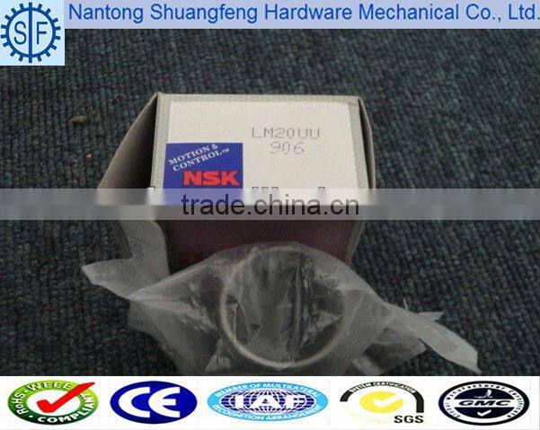 Chinese manufacture NSK Linear ball bearings LM25UU