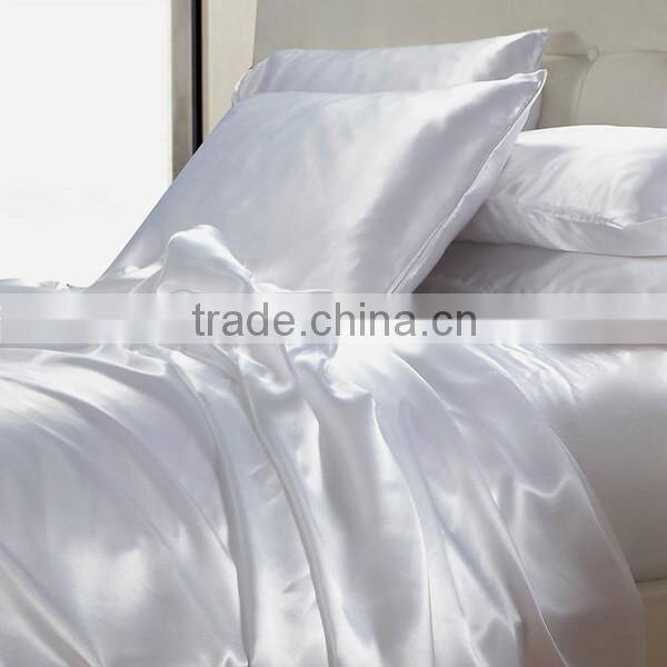 Polyester Satin Fabric for bed sheet /sleep pillow textile fabric
