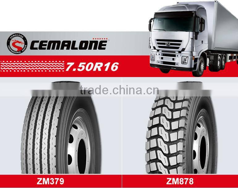 New style 255/75r22.5 TBR tire