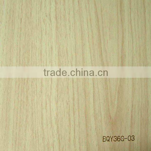Vacuum pvc foil for mdf- wood grain