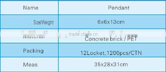 Promotional balloon pendant