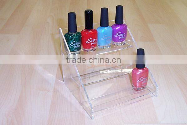 Beautiful Acrylic Nail Polish Display With Storage Box