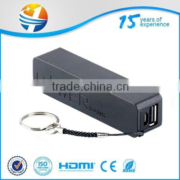 2015 Hot selling products wholesale mini power bank 2600mah power bank for mobile phone made in