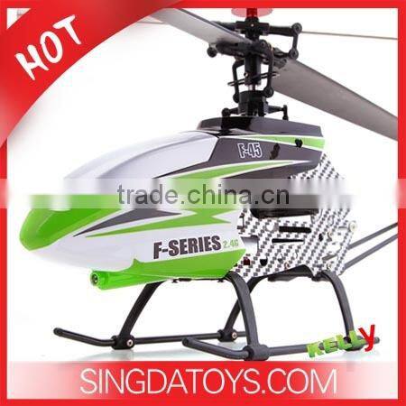 70CM Big 2.4Ghz 4 Channel RC Single Blade Helicopters MJX F45