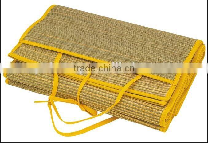 Natural Straw Beach Mat,Easy Carry Straw Mat ,folding straw beach mat-ST90