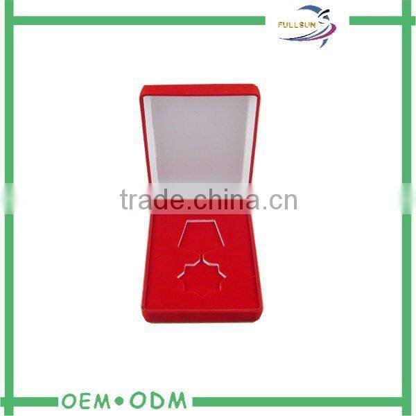 Top grade custom luxury leather cover jewelry gift box