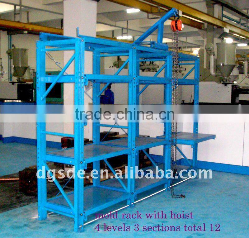 China slide racks for mold storage drawer type