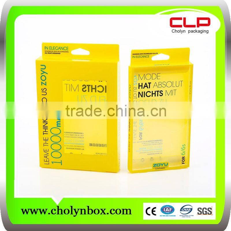 2016 fashion design PANTONE paper phone box