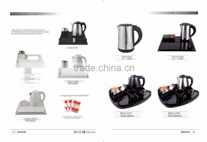 1.2L #304 + STRIX stainless steel electric kettle K41- HONEYSON