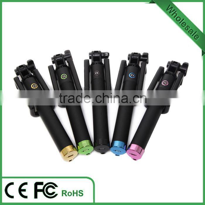 2015 New Mini build-in bluetooth selfie stick with remote control