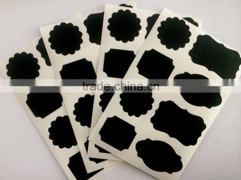 High-quality Hot sale kids removable Black chalkboard pvc sticker