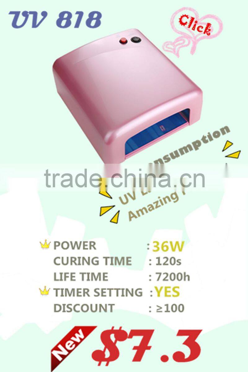 best uv lamp for gel nails WHOLESALE 2015 NEWEST D36 CCFL & LED 36W UVNail LAMP NAIL DRYER
