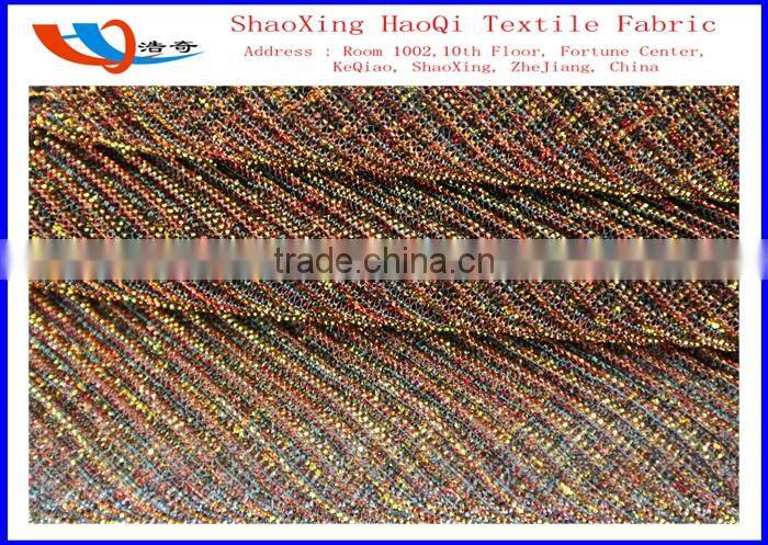 alibaba china factory price direct supply metallic polyester crepe fabrics textiles