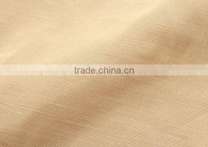 2014/2015 China hot viscose/Rayon/Linen inter-waven fabric