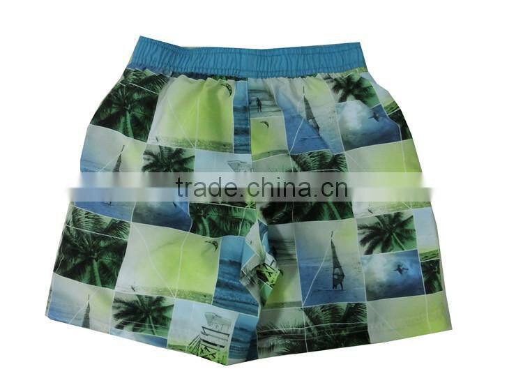 Hot Summer Breathable Cool Design Short Pants Kids Boardshorts Running Pants