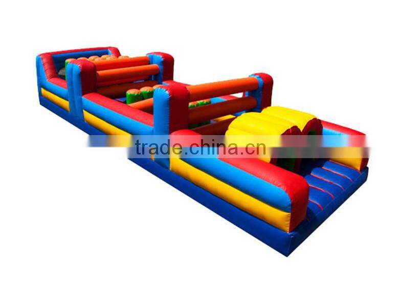 CE Commercial Inflatable obstruct for kids paly obstruction