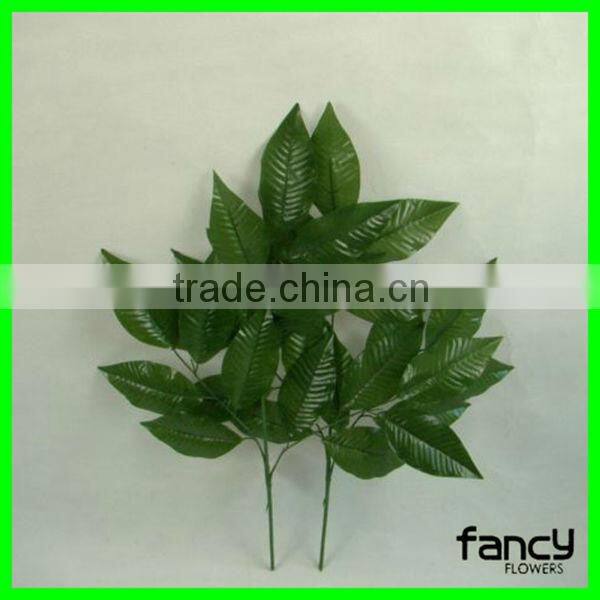cheap wholesale make artificial green leaves