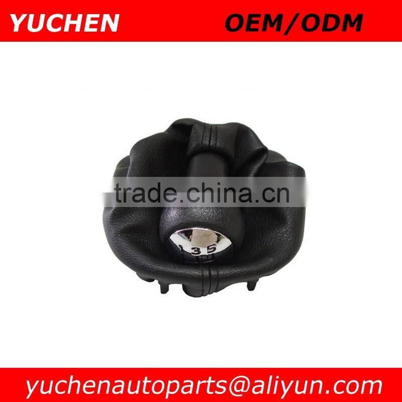 Factory Wholesales YUCHEN Car Shift Gear Knob Cover For PEUGEOT 207 307 308 406 407 607 608 CITROEN C3 C4 C5 XSARA