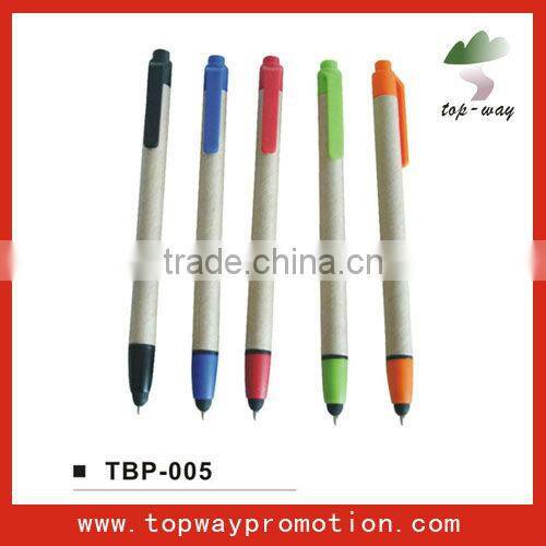 2013 supply all kinds of pen touch with ball pen
