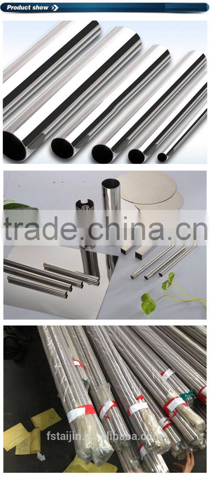 stainless steel welded pipe Pakistan 100%TT