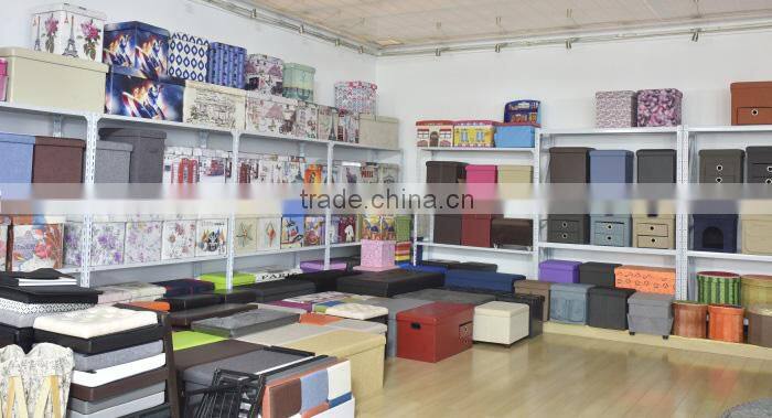 Customized Collapsible Storage Ottoman