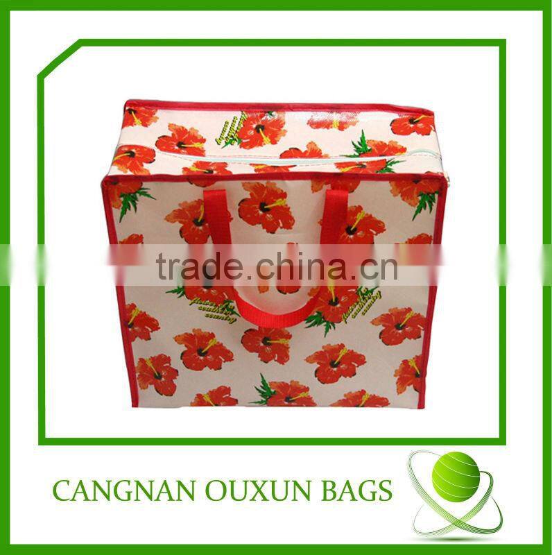 2014 New style bags pp woven,pp woven laminated shopping bag,recyclable pp woven zipper bag