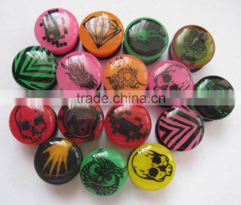 2015! most popular body jewelry uv plugs