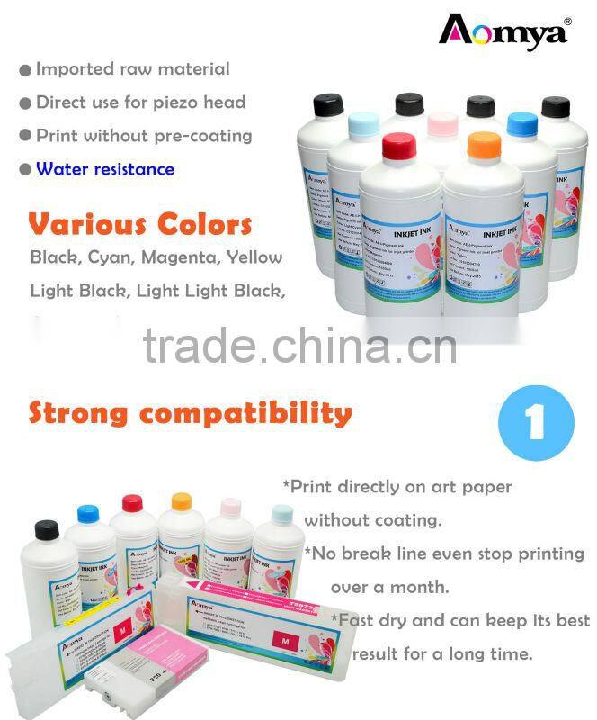 China factory direct sale high quality art paper ink fast dry