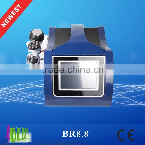 Beir on sale ! Professional Portable Multipolar RF Cavitation Skin resurfacing Machine / Waist Shaping Machine BR8.8