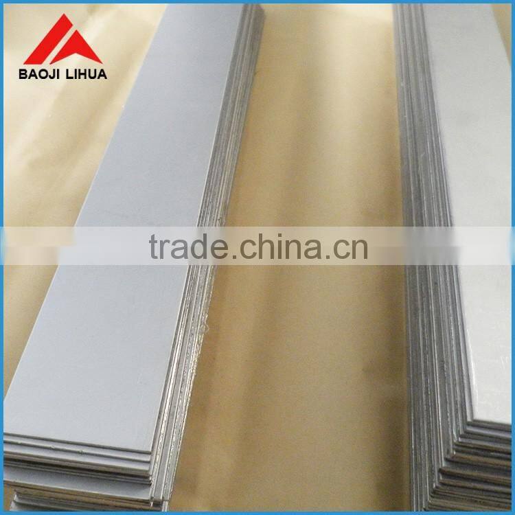 china manufactory offer precision titanium strip price