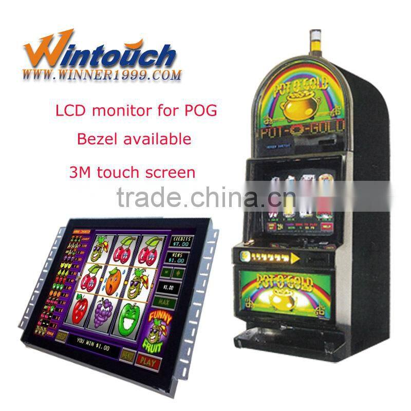 USB and serial POG/WMS/Fox340 touch game monitor