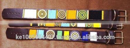 African Maasai beaded dog collar 3