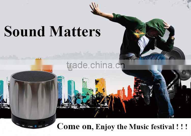 BEST DESIGN BLUETOOTH MINI Metal SPEAKERS WITH HANDSFREE