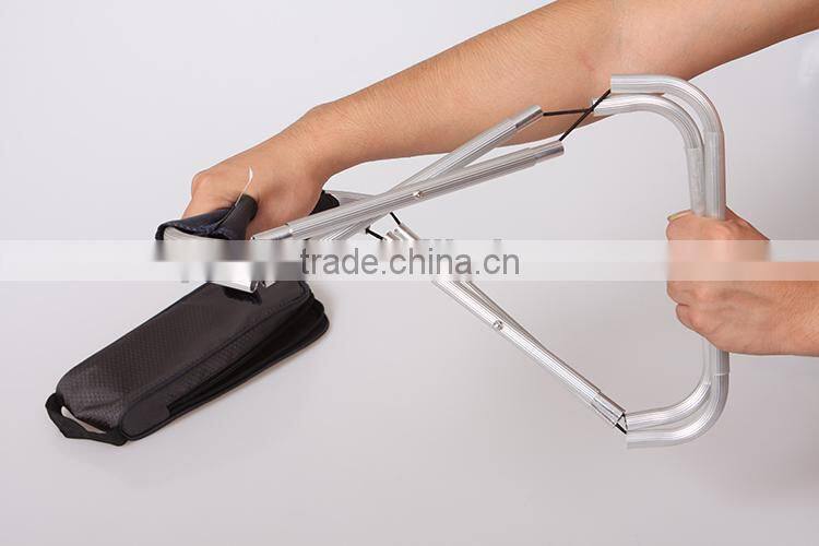 Portable Outdoor Camping Fishing Picnic Hiking Aluminu stool Folding Black Chair