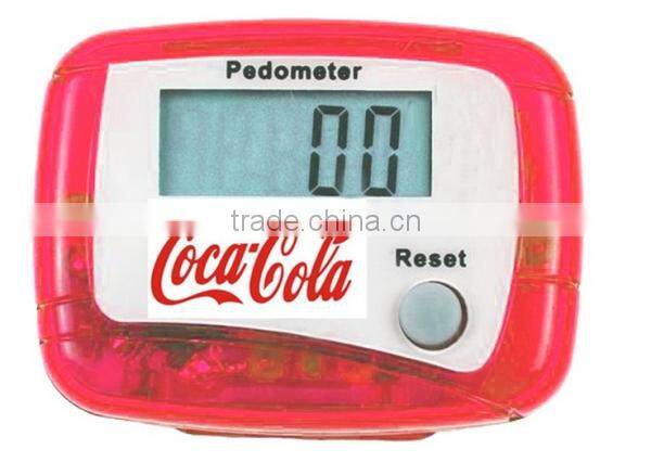 High Sensor Single Function Digital Clip Pedometer with Step counting Function