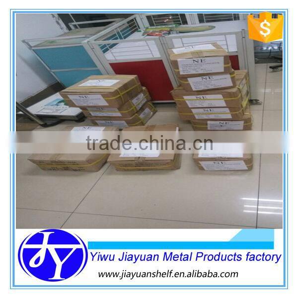 Metal single line hooks for pegboard panel