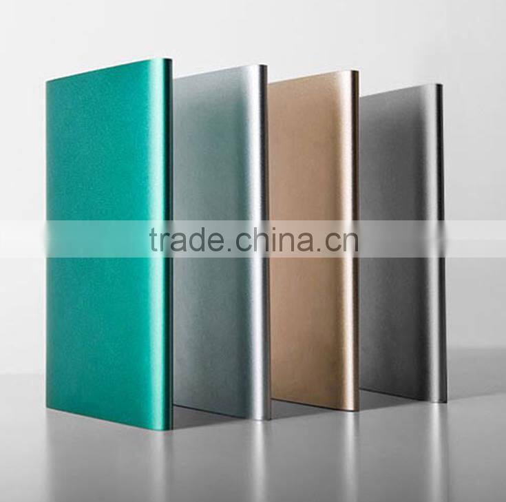 Hot selling power bank flashlight dual usb 20000mah slim Portable PowerBank Charger