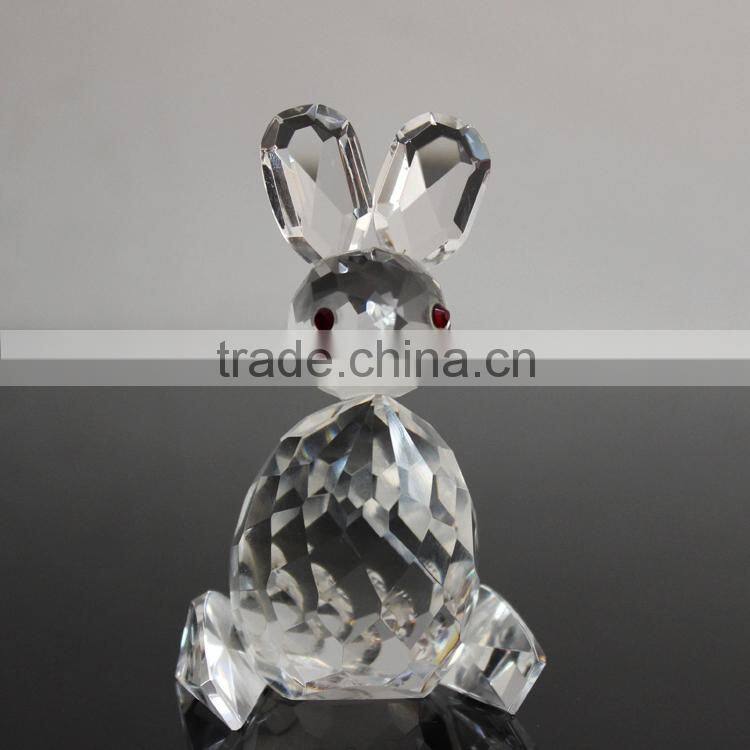 cute rabbit shaped glass gifts for children